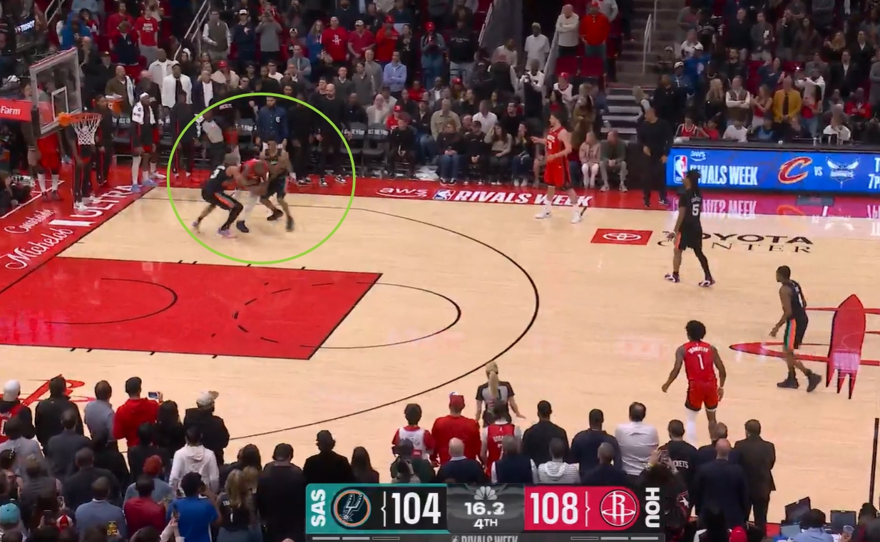 开云电竞平台-火箭vs马刺裁判报告:两次漏判!双方各获利一次!